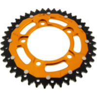 Rear sprocket dual 43 tooth pitch 525 gold
