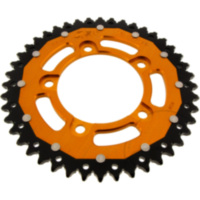 Rear sprocket dual 44 tooth pitch 525 gold ZFD71344GLD