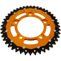 Rear sprocket dual 44 tooth pitch 525 gold ZFD70244GLD