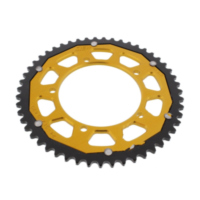 Rear sprocket dual 51 tooth pitch 420 gold