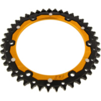 Rear sprocket dual 44 tooth pitch 530 gold