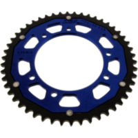 Rear sprocket dual 50 tooth pitch 428 blue