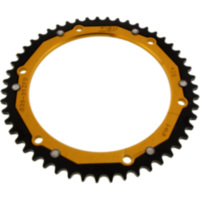 Rear sprocket dual 51 tooth pitch 428 gold