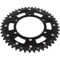 Rear sprocket dual 45 tooth pitch 525 black