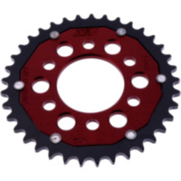 Rear sprocket dual 37 tooth pitch 428 red