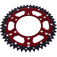 Rear sprocket dual 46 tooth pitch 525 red ZFD201446RED