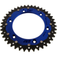 Rear sprocket dual 42 tooth pitch 520 blue