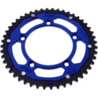 Rear sprocket dual 48 tooth pitch 420 blue ZFD89448BLU