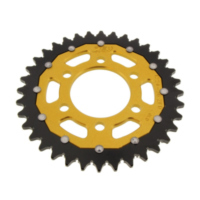 Rear sprocket dual 36 tooth pitch 520 gold