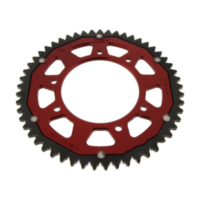 Rear sprocket dual 53 tooth pitch 420 red ZFD113253RED