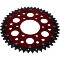 Rear sprocket dual 46 tooth pitch 520 red