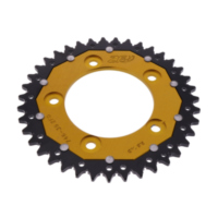 Rear sprocket dual 39 tooth pitch 520 gold ZFD74639GLD