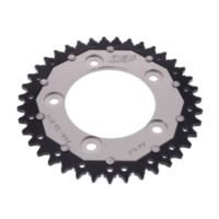 Rear sprocket dual 39 tooth pitch 520 silver