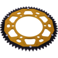 Rear sprocket dual 56 tooth pitch 428 gold ZFD149456GLD