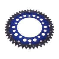 Rear sprocket dual 45 tooth pitch 525 blue