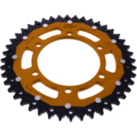 Rear sprocket dual 44 tooth pitch 525 gold