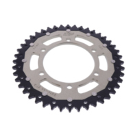 Rear sprocket dual 44 tooth pitch 525 silver