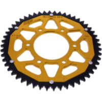 Rear sprocket dual 52 tooth pitch 428 gold