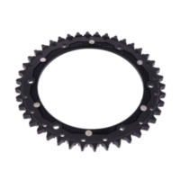 Rear sprocket dual 42 tooth pitch 530 black