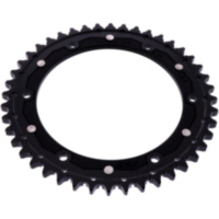 Rear sprocket dual 44 tooth pitch 530 black