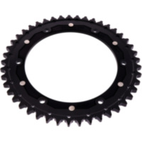 Rear sprocket dual 45 tooth pitch 530 black