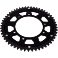 Rear sprocket dual 53 tooth pitch 420 BLACK