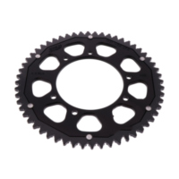 Rear sprocket dual 56 tooth pitch 420 BLACK