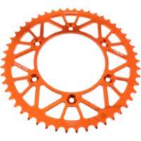 Rear sprocket alu 50 tooth pitch 520 orange