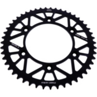 Rear sprocket alu 49 tooth pitch 520 black JTA89749BLK