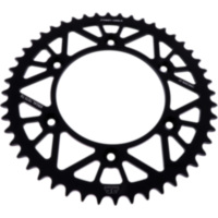 Rear sprocket alu 48 tooth pitch 520 black JTA89748BLK