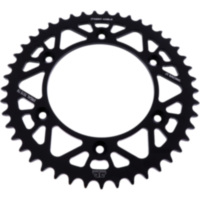 Rear sprocket alu 45 tooth pitch 520 black JTA89745BLK