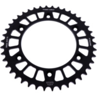 Rear sprocket alu 42 tooth pitch 520 black