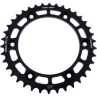 Rear sprocket alu 38 tooth pitch 520 black