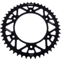 Rear sprocket alu 46 tooth pitch 520 black