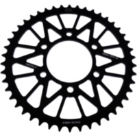 Rear sprocket alu 46 tooth pitch 520 black JTA47846BLK