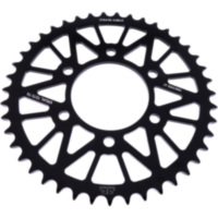 Rear sprocket alu 43 tooth pitch 520 black JTA47843BLK