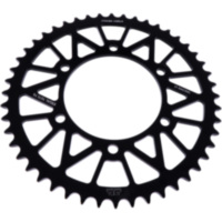 Rear sprocket alu 48 tooth pitch 520 black JTA48648BLK