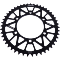 Rear sprocket alu 47 tooth pitch 520 black