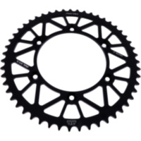 Rear sprocket alu 51 tooth pitch 520 black JTA25151BLK