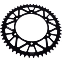 Rear sprocket alu 50 tooth pitch 520 black JTA46050BLK