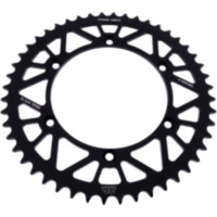 Rear sprocket alu 48 tooth pitch 520 black JTA46048BLK