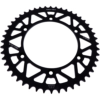 Rear sprocket alu 48 tooth pitch 520 black JTA82248BLK