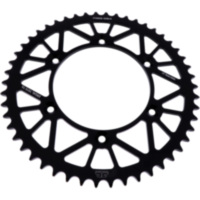 Rear sprocket alu 50 tooth pitch 520 black JTA80850BLK