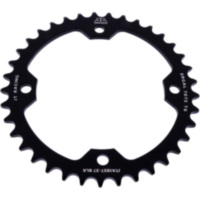 Rear sprocket alu 37 tooth pitch 520 black