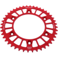 Rear sprocket alu 44 tooth pitch 520 red