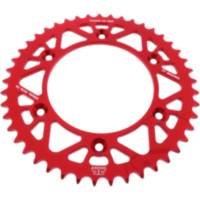 Rear sprocket alu 45 tooth pitch 520 red