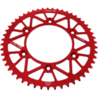 Rear sprocket alu 51 tooth pitch 520 red