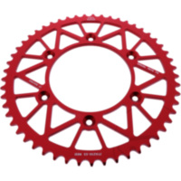 Rear sprocket alu 53 tooth pitch 520 red