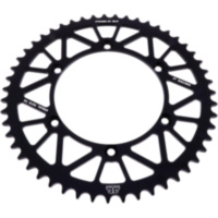 Rear sprocket alu 51 tooth pitch 520 black JTA46051BLK