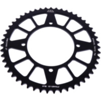 Rear sprocket alu 51 tooth pitch 420 black